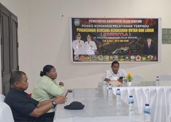 Pemkab Teluk Bintuni Bentuk Posko Komando Terpadu Penanganan Karhutla
