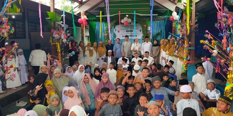 Peringati Maulid Nabi, SDN 05 Sanggeng Tanamkan Akhlak Rasulullah dan Bentuk Generani Qurani