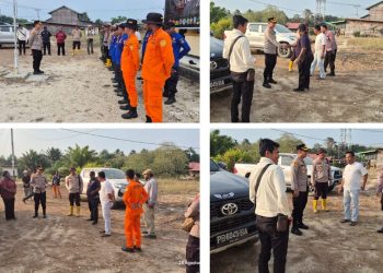 Kapolres Teluk Bintuni Tinjau Posko Karhutla  di LNG Tangguh dan Sumuri