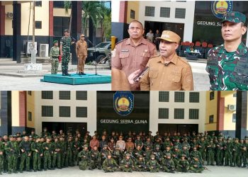 251 Personel Satgas Yonif 147/Kesatria Garuda Jaya Tiba di Teluk Bintuni, Siap Jaga Kewilayahan
