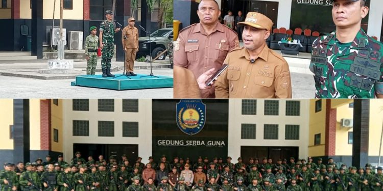 251 Personel Satgas Yonif 147/Kesatria Garuda Jaya Tiba di Teluk Bintuni, Siap Jaga Kewilayahan