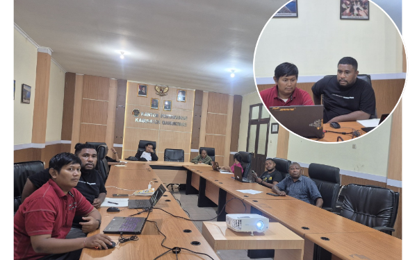 Kantah Manokwari Jalin Sinergi dengan BWS, Rapat Koordinasi Proses Sertipikat Tanah