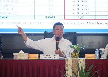Menteri ATR/Kepala BPN: Transformasi Organisasi dan Layanan Pertanahan Harus Bermuara pada Kepastian bagi Masyarakat
