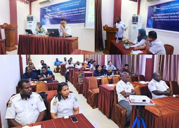 DJPT KKP RI dan Pusdatin KKP RI Dampingi DKP Papua Barat Validasi Data Statistik Perikanan Tangkap