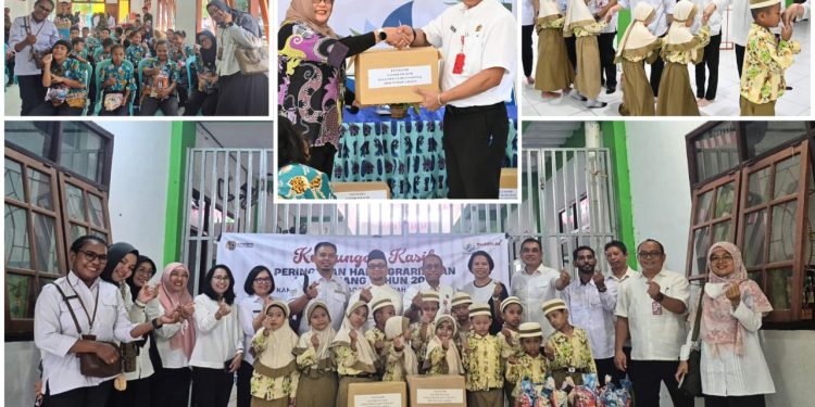 BPN Provinsi Papua Barat Tebarkan Energi Berbagi melalui Kunjugan Kasih HANTARU KE-66