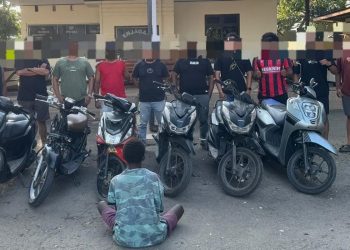Residivis Curanmor Ditangkap, 6 Sepeda Motor Diamankan