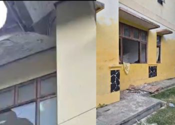 Kecewa Plt Lurah Bawa Pemuda Luar, Kantor Kelurahan Malanu Dirusak