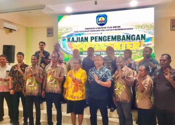 Bappeda Gelar FGD Pengembangan Sport Center Teluk Bintuni