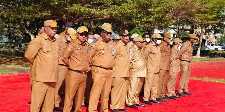 Gubernur Mandacan Minta Pimpinan OPD Stop Rekrut Honorer Baru