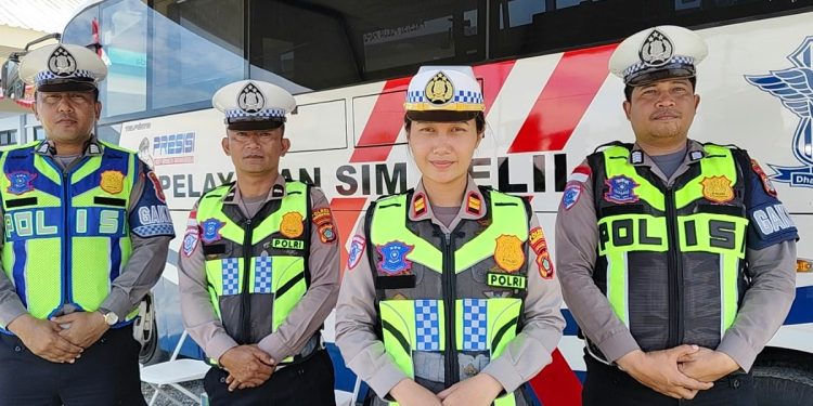 Razia 4 Hari, Satlantas Polres Mansel Jaring 37 Kendaraan Bermotor