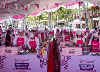 Masak Serentak 8.100 Porsi, Pertamina Patra Niaga Hadirkan Apresiasi di Jayapura