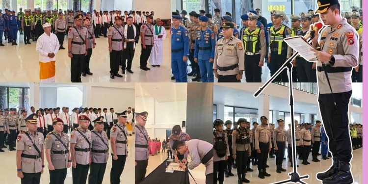 Penyegaran, Sejumlah Jabatan Pju Polres Teluk Bintuni Diserahterimakan