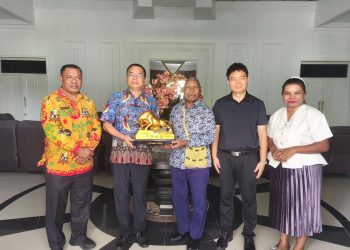 Pimpinan PT CWPC Laporkan Program CSR hingga Rencana Job Fair kepada Gubernur Mandacan