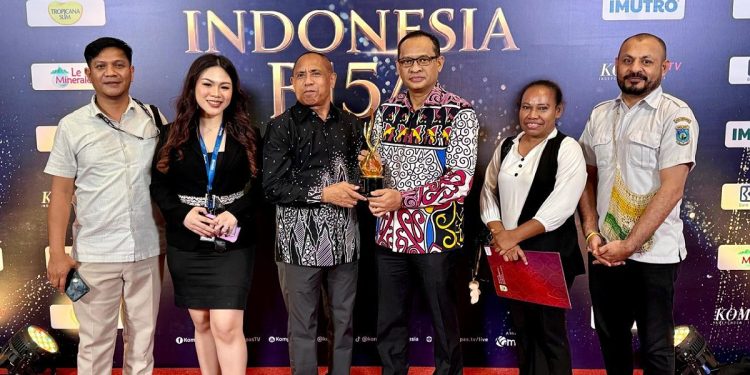 Pemprov Papua Barat Raih Penghargaan Kompas TV Award, Daerah Peduli Kesehatan dan Gizi Anak