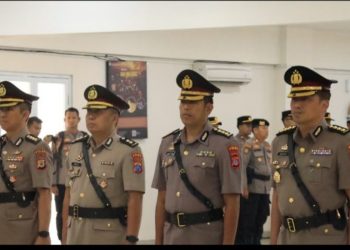 Sertijab Dua Pejabat Utama Polda PBD, Hengki Haryadi Tekankan Pemahaman Karakteristik Wilayah