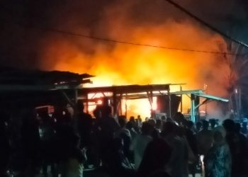 Kebakaran di Kompleks Mako Brimob Sowi Hanguskan Dua Rumah