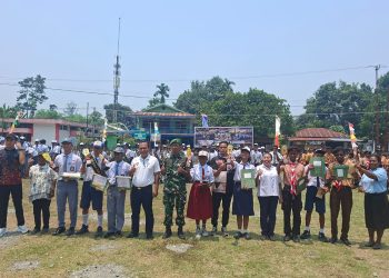 SD Inpres 51 Sabri Juara Lomba PBB HUT TNI ke-81, Disiplin dan Persatuan Jadi Nilai Utama