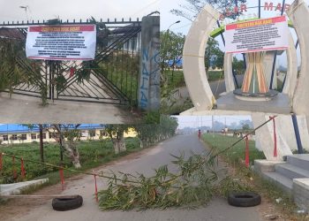 Tuntut Pembayaran Hak Ulayat, Pintu Pasar Mariat Dipalang