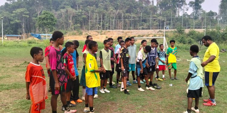 Putra Telbin FC Matangkan Persiapan Hadapi Piala Soeratin U-13 Zona 4