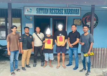 Dua Tersangka Kasus Ganja di Ransiki Dilimpahkan ke Kajari Manokwari