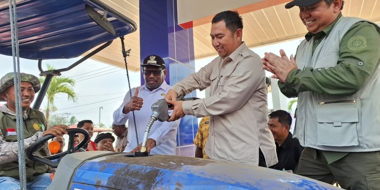 Dukung Swasembada Pangan, SPBU Tanah Miring Resmi Ditunjuk sebagai SPBU Khusus Petani