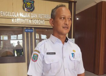 Realisasi Pajak Kabupaten Sorong Hampir Rp25 Miliar, Capai 71 Persen dari Target