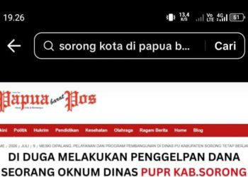 Akun Diretas, Pimpinan Papua barat Pos Klarifikasi Konten TikTok soal Kadis PU Sorong