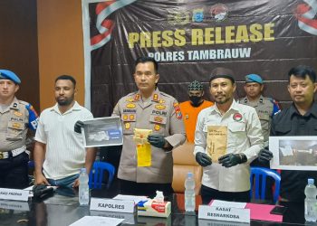 Gebrakan Perdana Polres Tambrauw: Sabu 1,61 Gram Diamankan, Satu Tersangka Ditahan