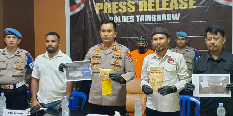 Gebrakan Perdana Polres Tambrauw: Sabu 1,61 Gram Diamankan, Satu Tersangka Ditahan