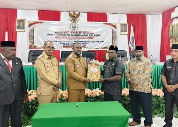 Bupati Mansel Serahkan KUPA – PPAS APBD Perubahan 2026  dan Tanda Tangani Nota Kesepakatan Dengan DPRK