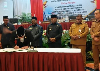 KUA-PPAS Perubahan 2026 Disepakati, DPR Papua Barat Minta OPD Percepat Penyerapan Anggaran