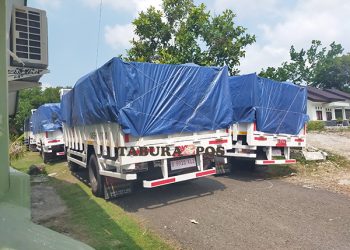 Kodim 1801 Manokwari Terima 17 Truk Operasional KDMP