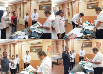 Wujudkan Kepastian Hukum, Kantah Manokwari Dampingi Pengambilan Sumpah Pemohon