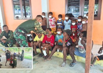Satgas TMMD Edukasi Pencegahan Ispa dan Stunting