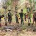 Satgas TMMD Kampung Yamboi Mulai Bersihkan Lokasi Pembangunan MCK