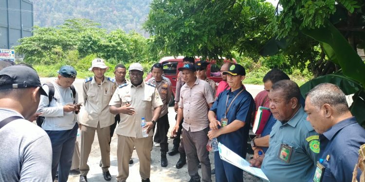 Eksekusi Putusan Pengadilan di Kelurahan Anday, Kantah Manokwari Hadir Dukung Kepastian Hukum Pertanahan