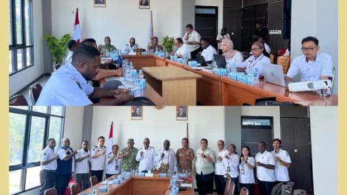 Kantah Manokwari Perkuat Sinergi, Reforma Agraria Tingkatkan Kesejahteraan Masyarakat