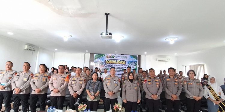 BPJS Kesehatan Bersama Polda Papua Barat Sosialisasikan Optimalisasi Kepesertaan dan Pemanfaatan Program JKN
