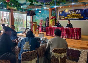 Polda Papua Barat Perkuat Sinergi Kemitraan Media Melui Kopi Inspirasi Bersama Wartawan