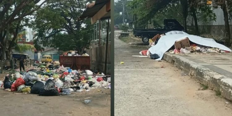 Akses ke TPA Dipalang, Layanan Angkut Sampah Terhenti