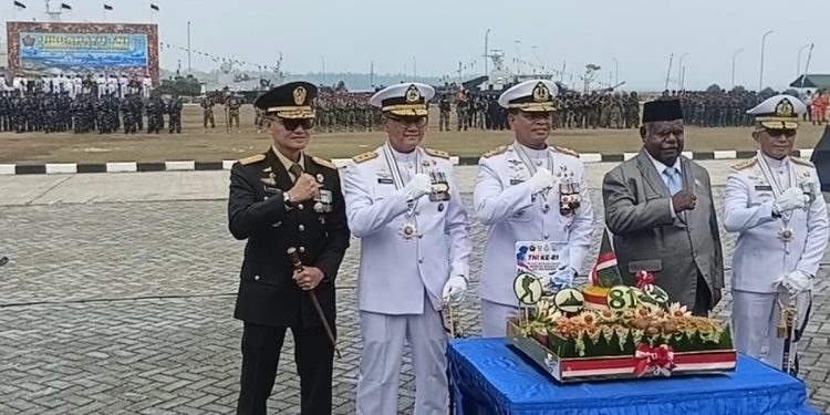 HUT Ke-81 TNI Dipusatkan di Koarmada III, PRIMA Jadi Pedoman Pengabdian