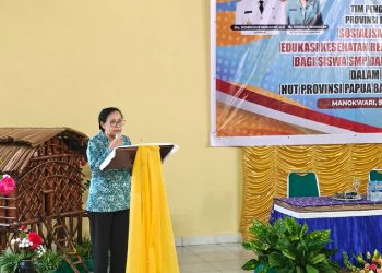 Cegah Perilaku Menyimpang Remaja, TP PKK Papua Barat Bekali Ratusan Siswa di Prafi