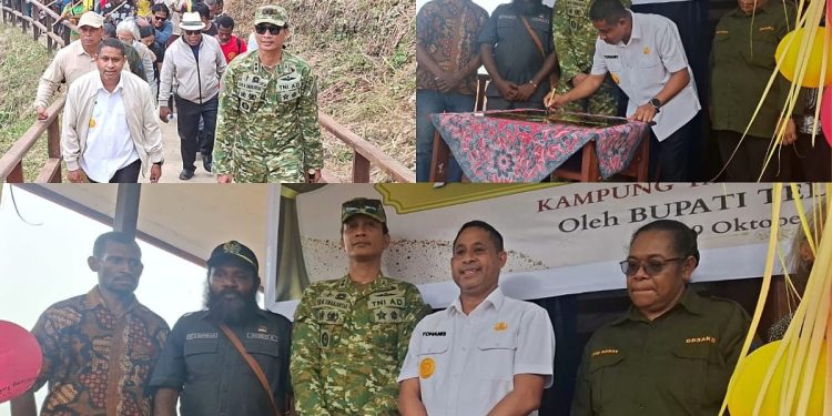 Rumah Singgah Andarias Deffretes dan Ruang Kelas Baru SD YPK Sion Yakati Diresmikan