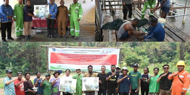 Program SEMARAK, SKK Migas–Petrogas Kembangkan Potensi Pertanian, Peternakan dan Perikanan di Seget