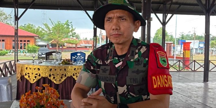 Dandim 1808/Mansel Urai Sasaran TMMD ke-130 di Yamboi