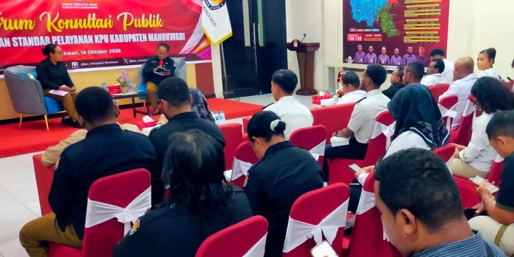 KPU Manokwari Gelar FKP Tingkatkan Standar Pelayanan Publik