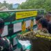 Gotong Royong Wujudkan Kemanunggalan, Satgas TMMD dan Warga Yamboi Siapkan Posko Bersama
