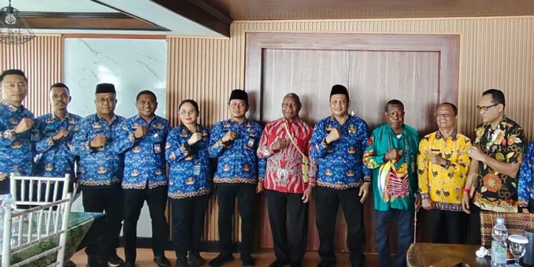 Pererat Kolaborasi Antara Pusat dan Daerah, Jatmiko Sowan dengan Gubernur Papua Barat