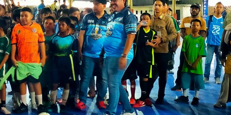 73 Tim Bertanding Dalam Turnamen Futsal Bupati Cup