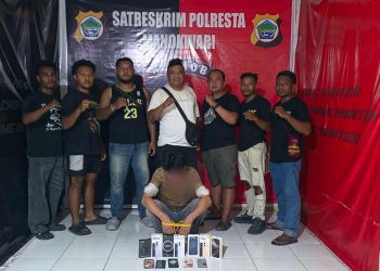 Kelabui Penjual HP dengan Transfer Palsu, Pria 40 Tahun Ditangkap URC Satreskrim